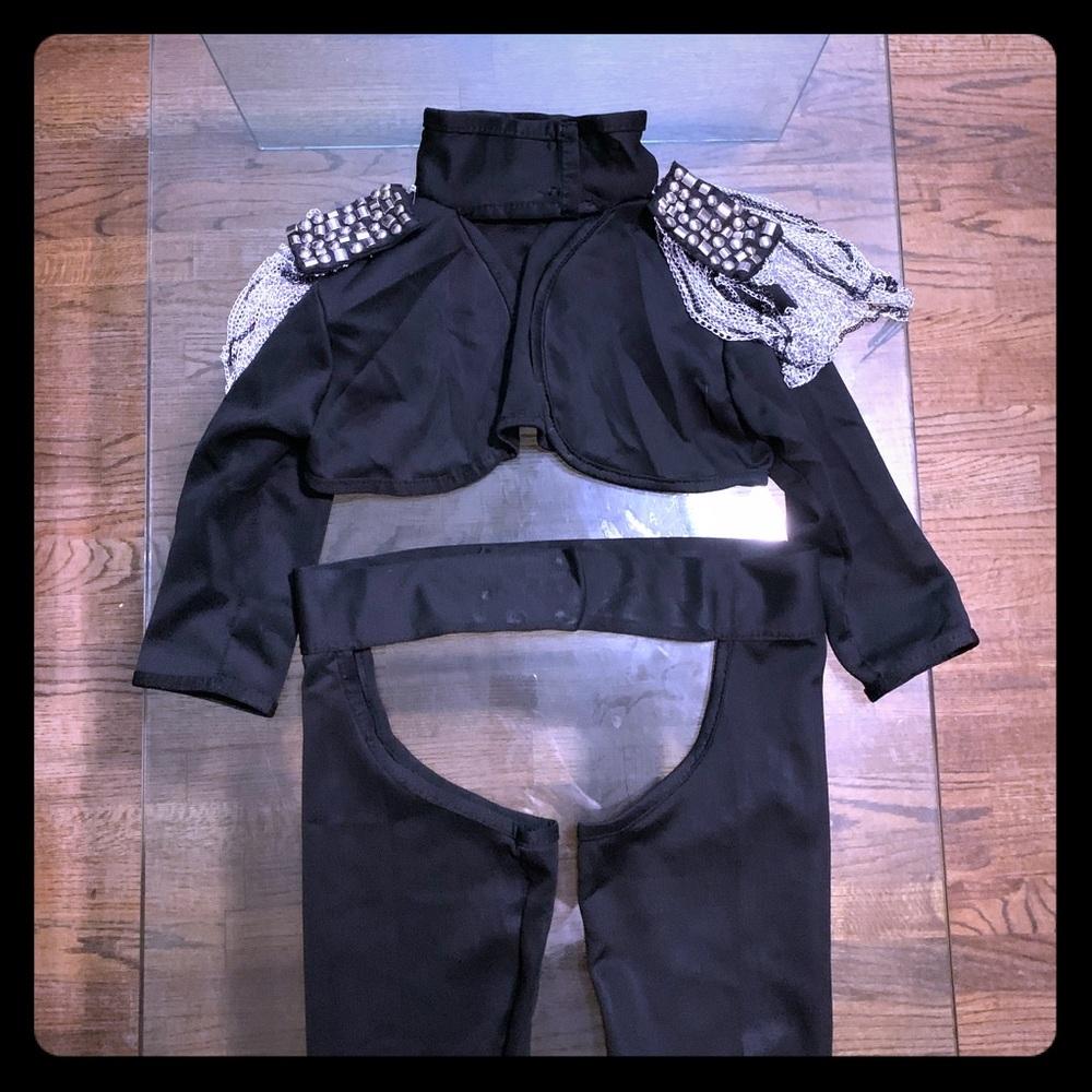 Sexy Burning Man epaulettes outfit